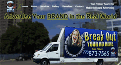 Desktop Screenshot of coast2coastmobilemedia.com